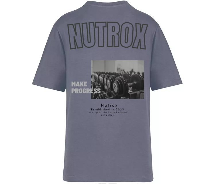 Limited Edition Nutrox Oversized Shirt Mineral Grey