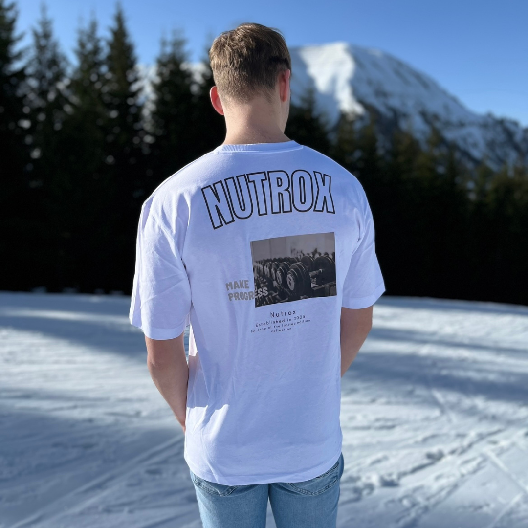 Limited Edition Nutrox Oversized Shirt White