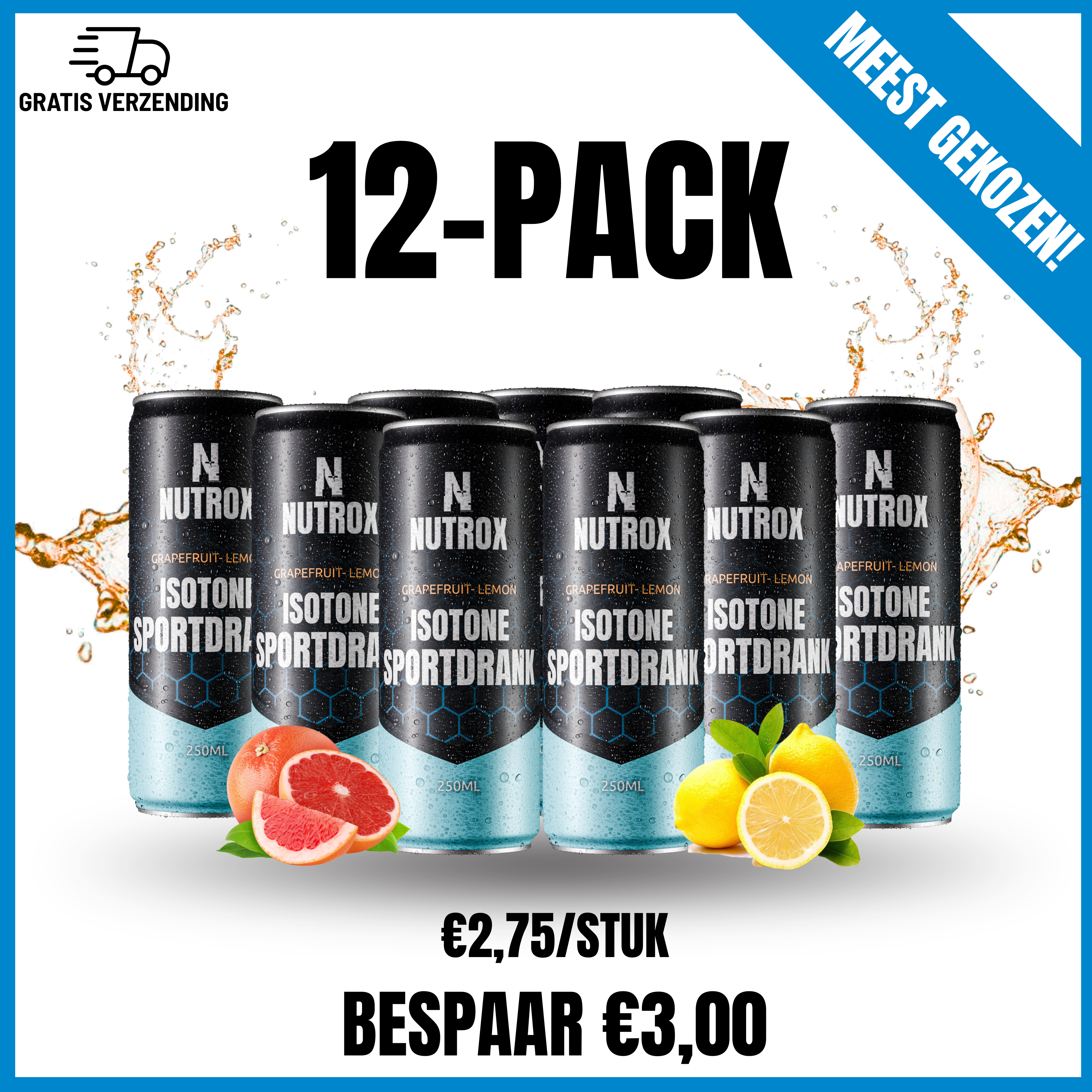 Isotone Sportdrank 12-Pack